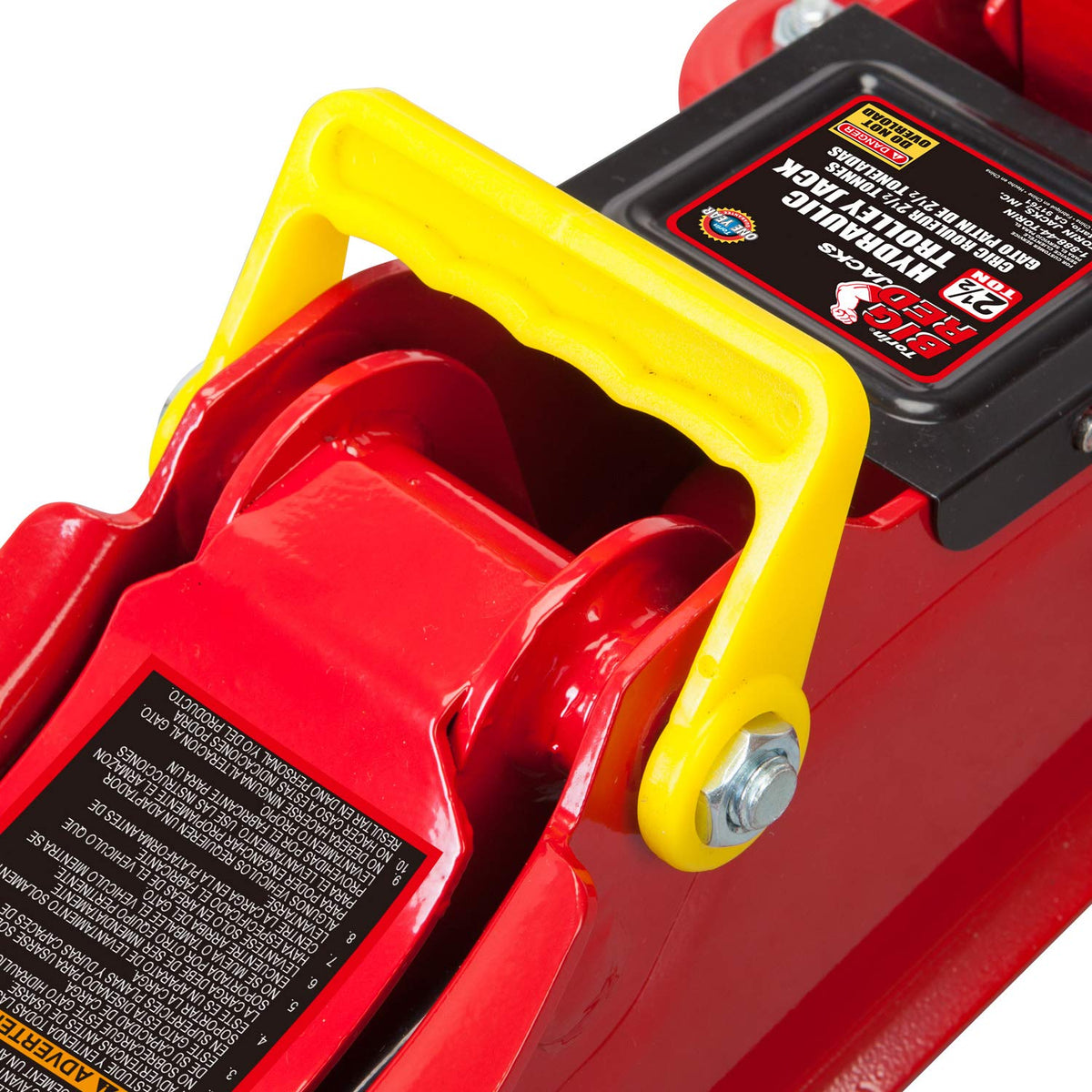 2.5 Ton Low Profile Hydraulic Trolley Floor Jack, Red D439