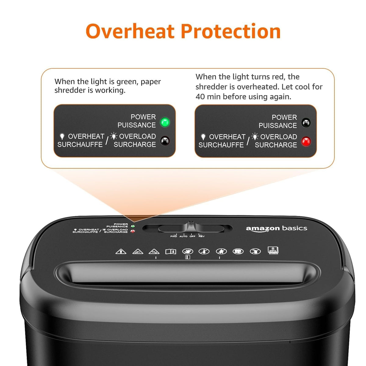 8-Sheet Cross Cut Paper and Credit Card Shredder Y902