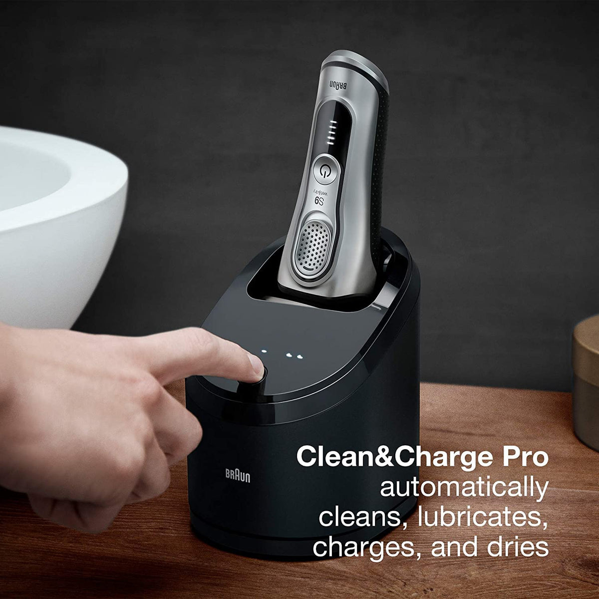 Electric Rechargeable Cordless Wet & Dry Foil Shaver C480397