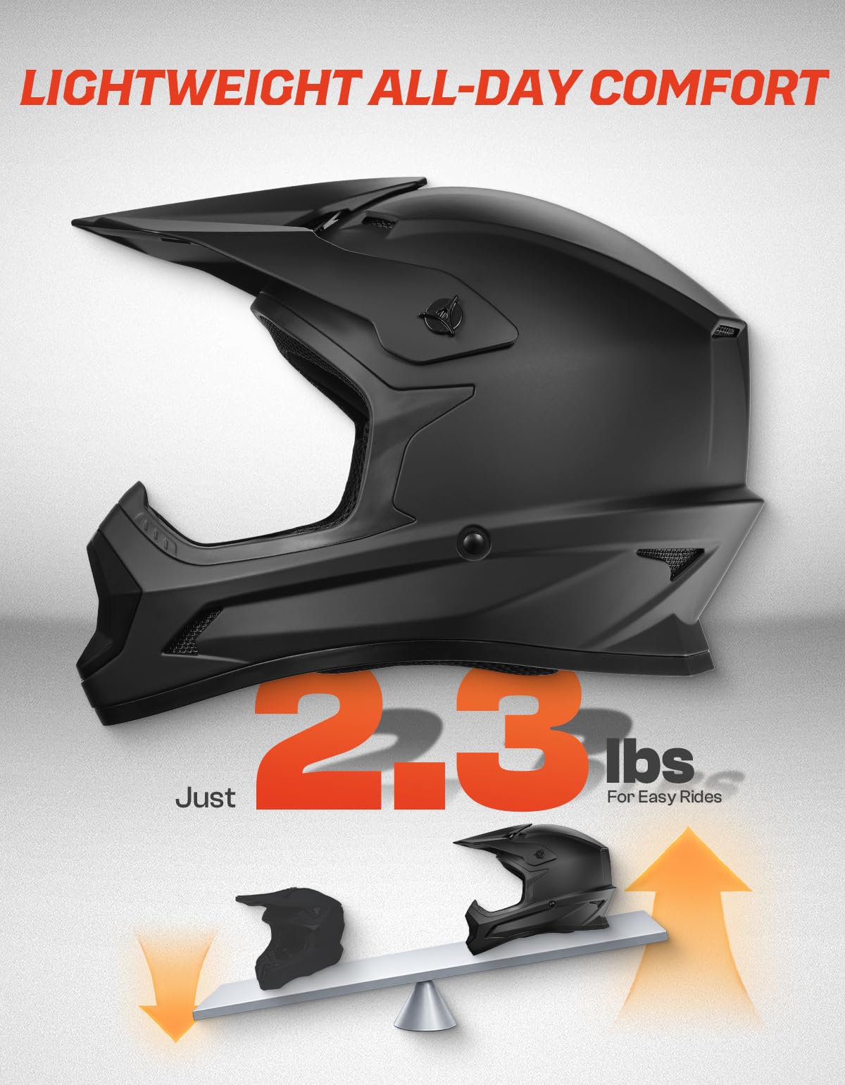 Kids DOT Approved Full Face Motocross Helmet E768
