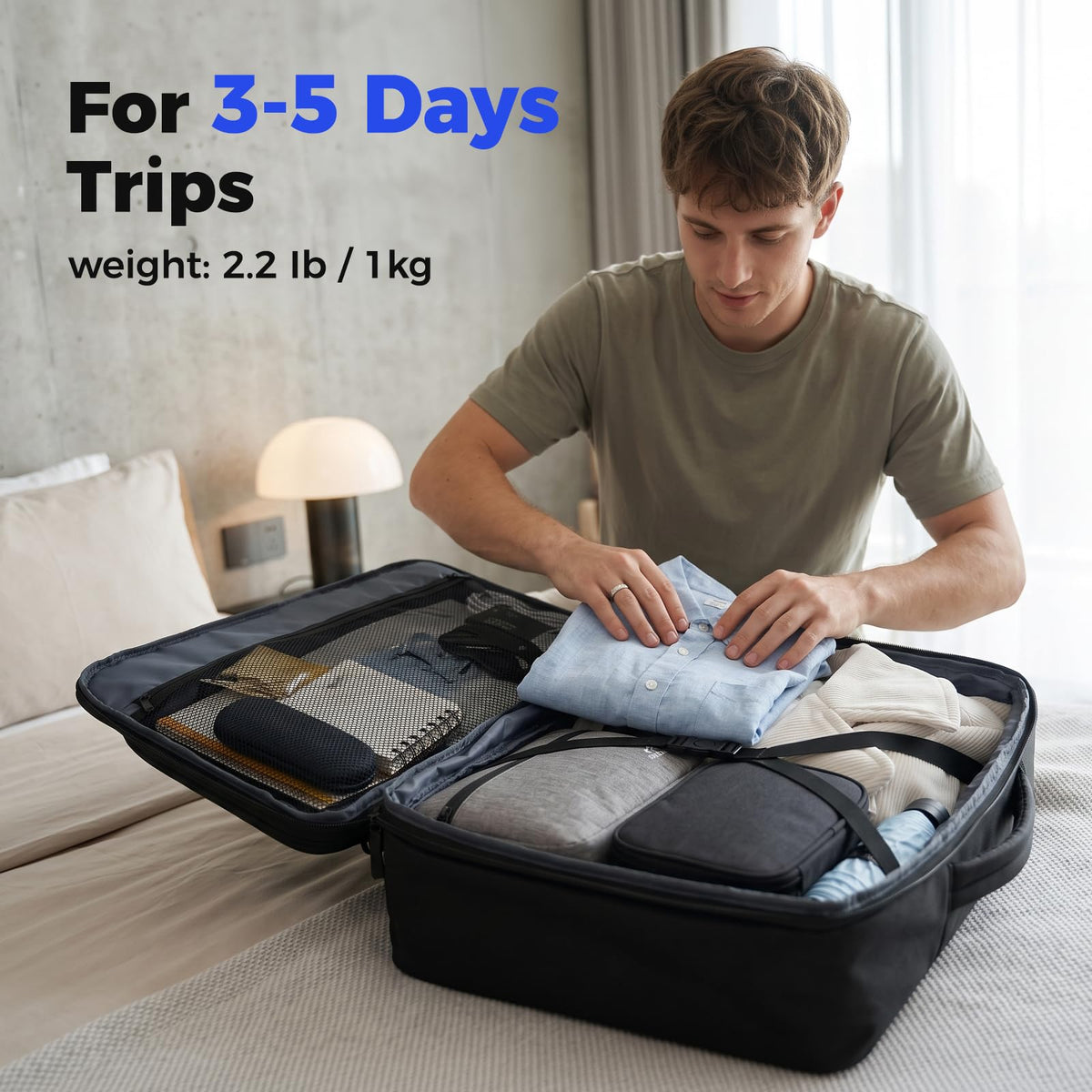 Extra Large Expandable Travel Backpack D612
