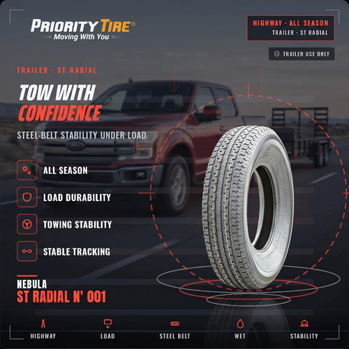 205/75R15 All Season 10 Ply Tire A9037