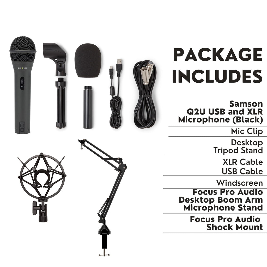 Handheld Dynamic XLR/USB Microphone K498