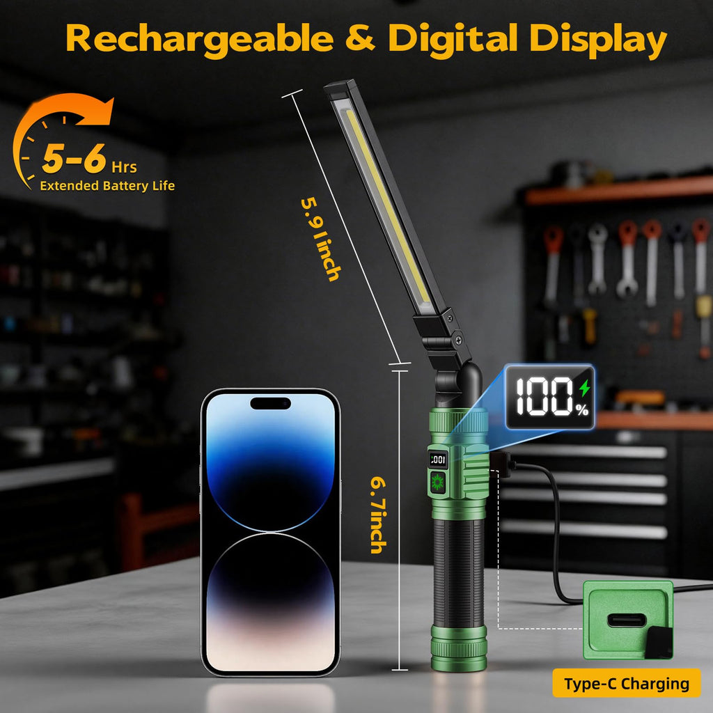 Rechargeable Magnetic LED Work Light V7903