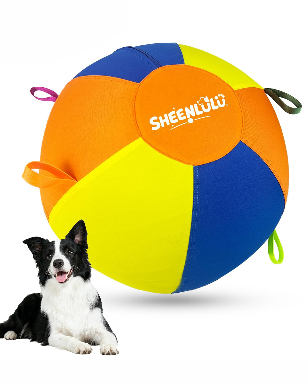 22" Dog Herding Ball with Straps B276205