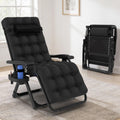 Zero Gravity Chair with Cup Holder, Black W37799
