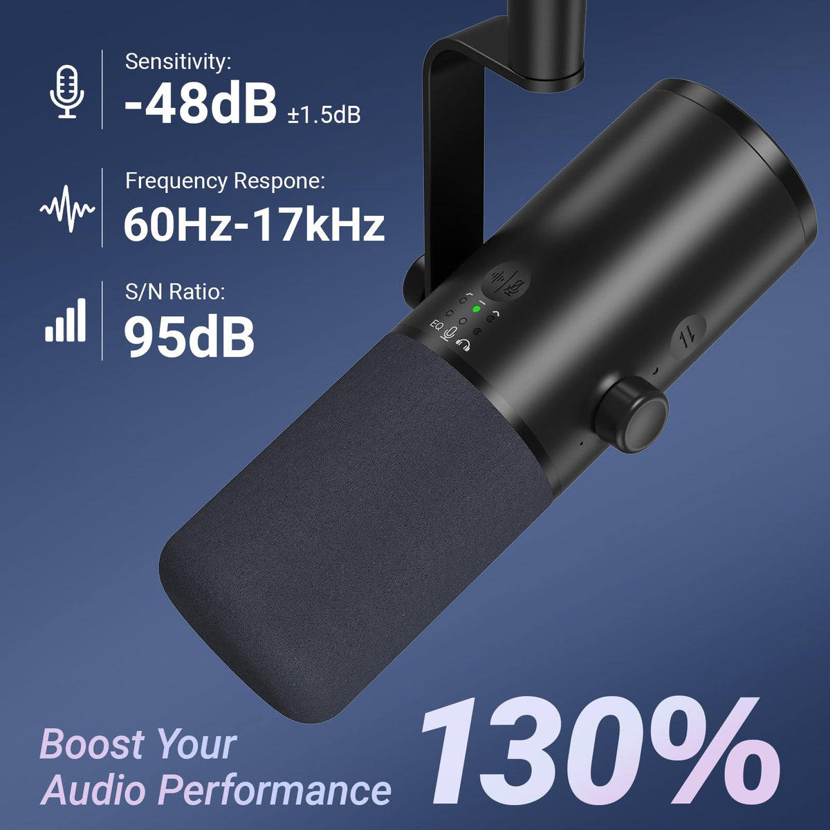 Dynamic Podcast Microphone V751