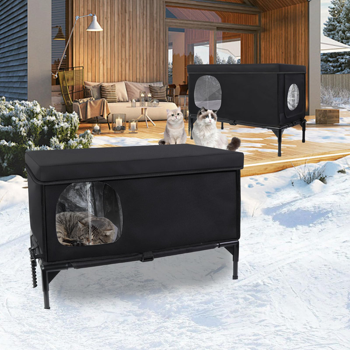 Outdoor Cat House O42914