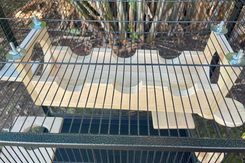 10 Piece Pine Pet Steps and Ledges O665