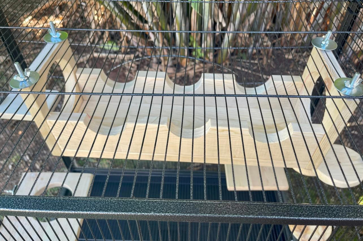 10 Piece Pine Pet Steps and Ledges O665