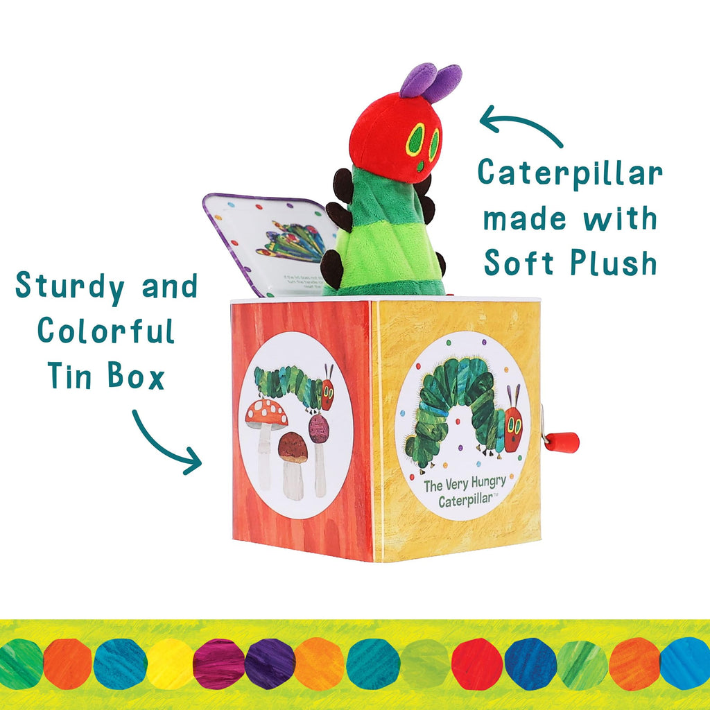 The Very Hungry Caterpillar Jack in the Box Toy K22692
