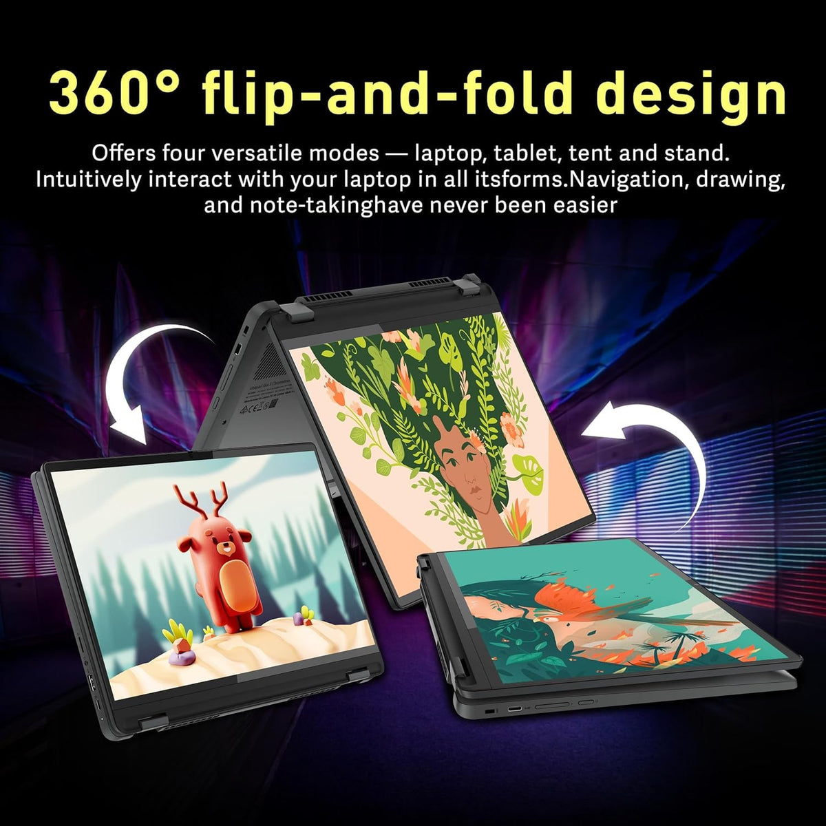 14 Inch Touchscreen 2in1 Laptop Y608008