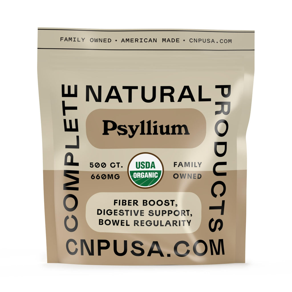 Organic Psyllium Husk Capsules 660mg 500ct S6574