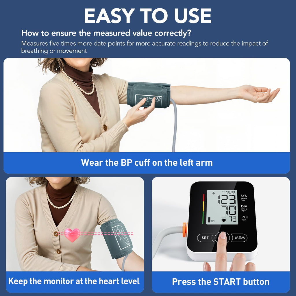 Upper Arm Blood Pressure Monitor M689