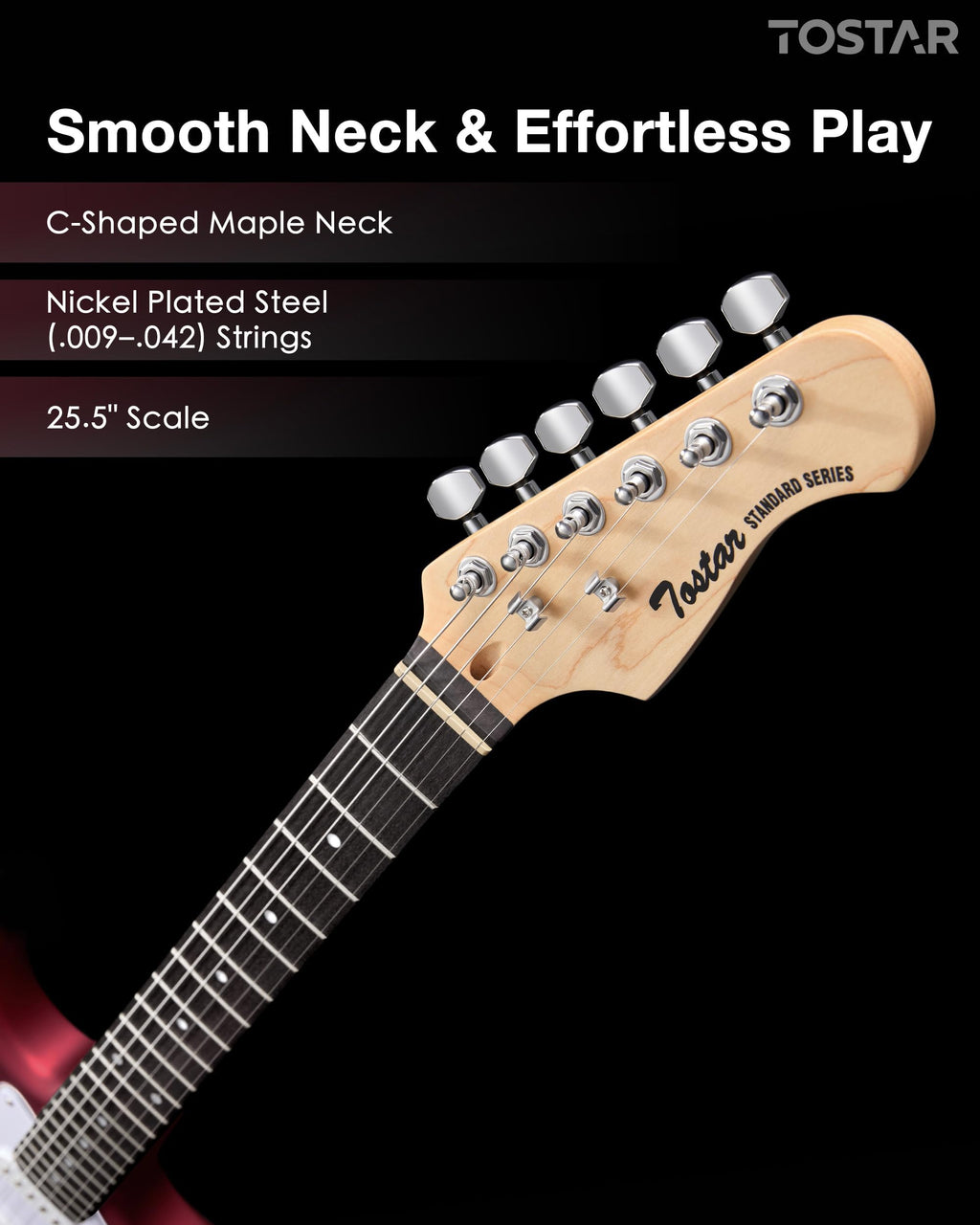 Red Electric Guitar Kit E68433