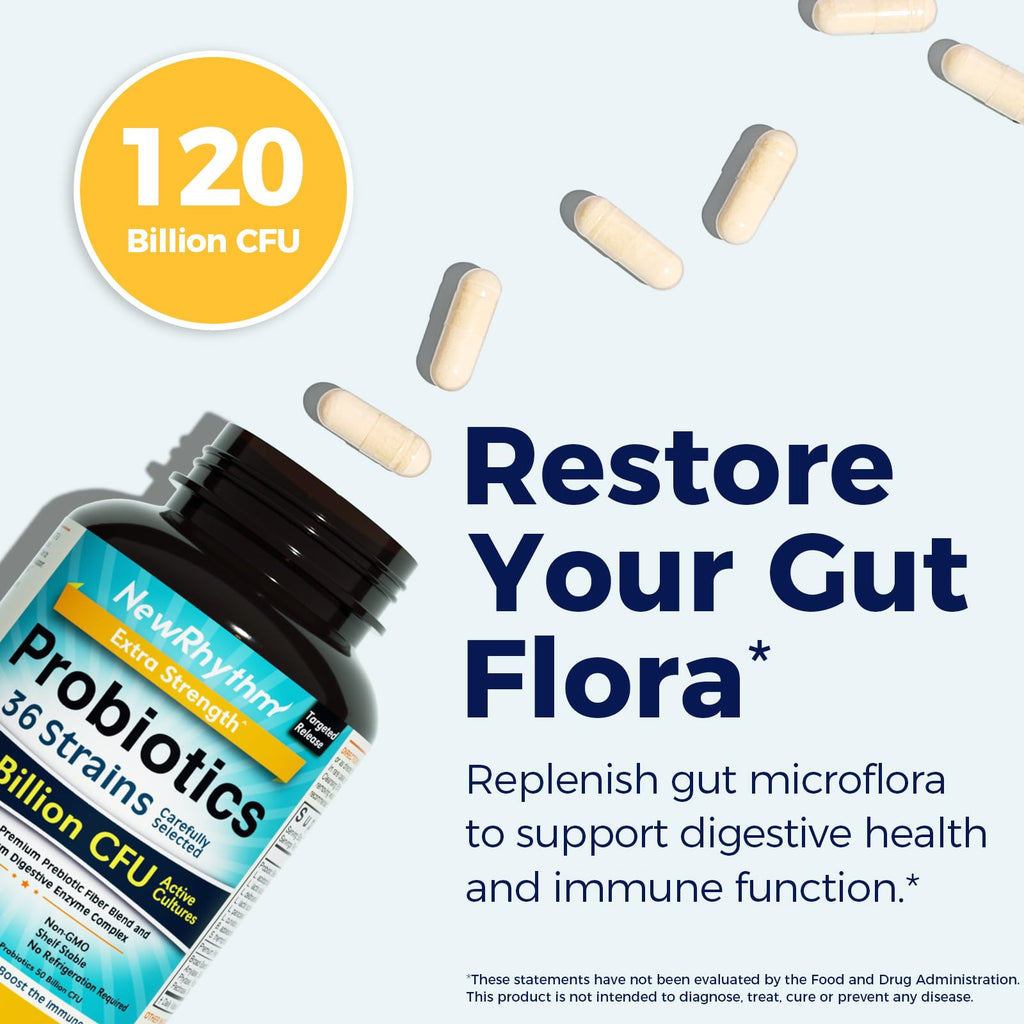 Probiotics 120 Billion CFU 36 Strains 30ct I3319