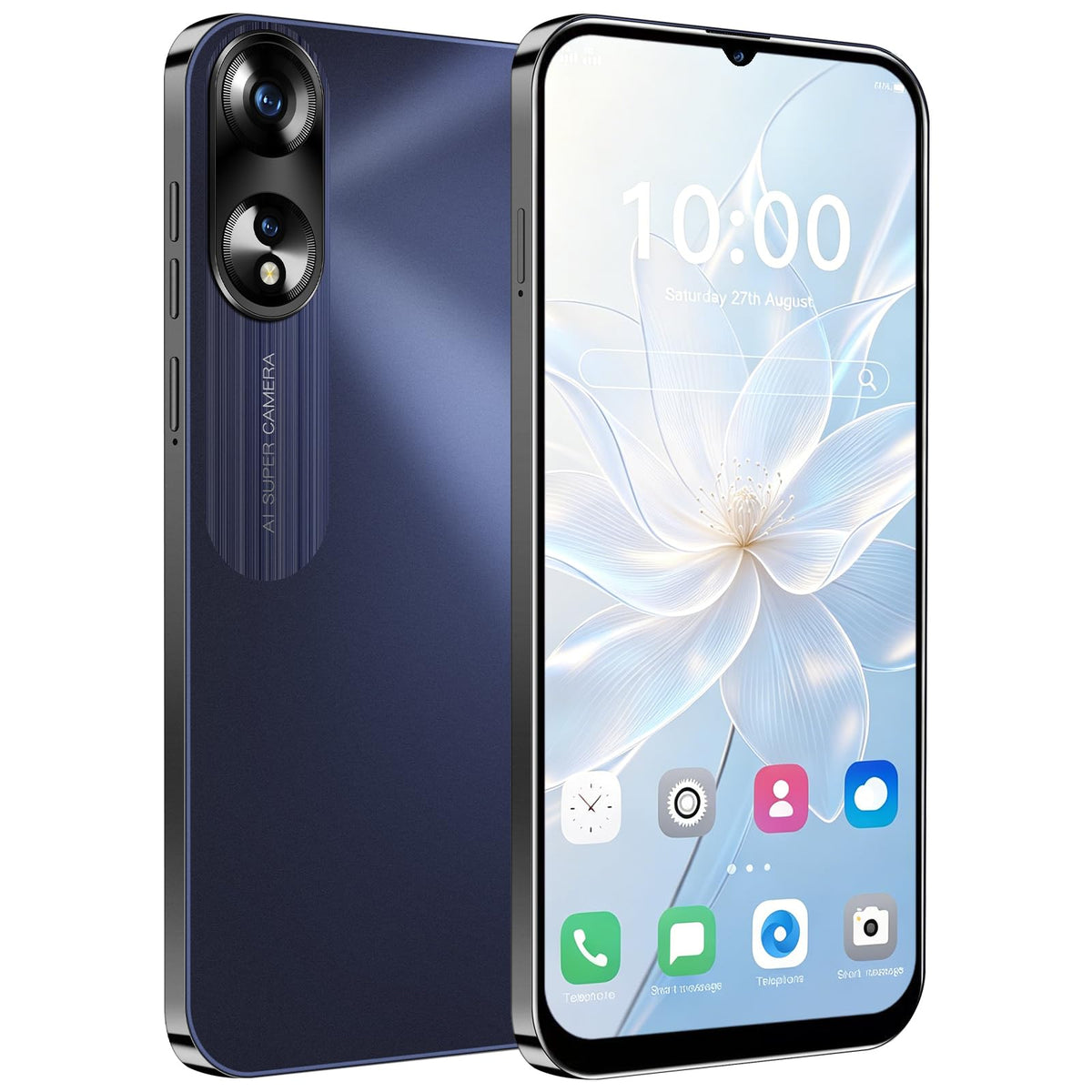 Unlocked 4G Smartphone 6.3 Inch Full Screen 3GB RAM 32GB ROM Black Z147