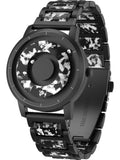 Magnetic Quartz Watch with Stainless Steel Band S986230