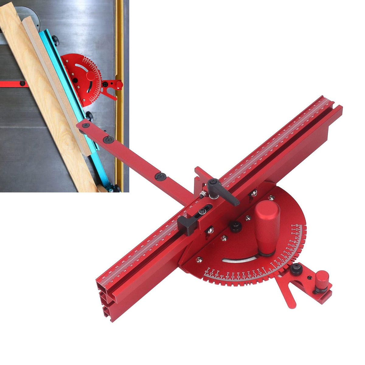 Table Saw Miter Gauge with Limit Stop S19189