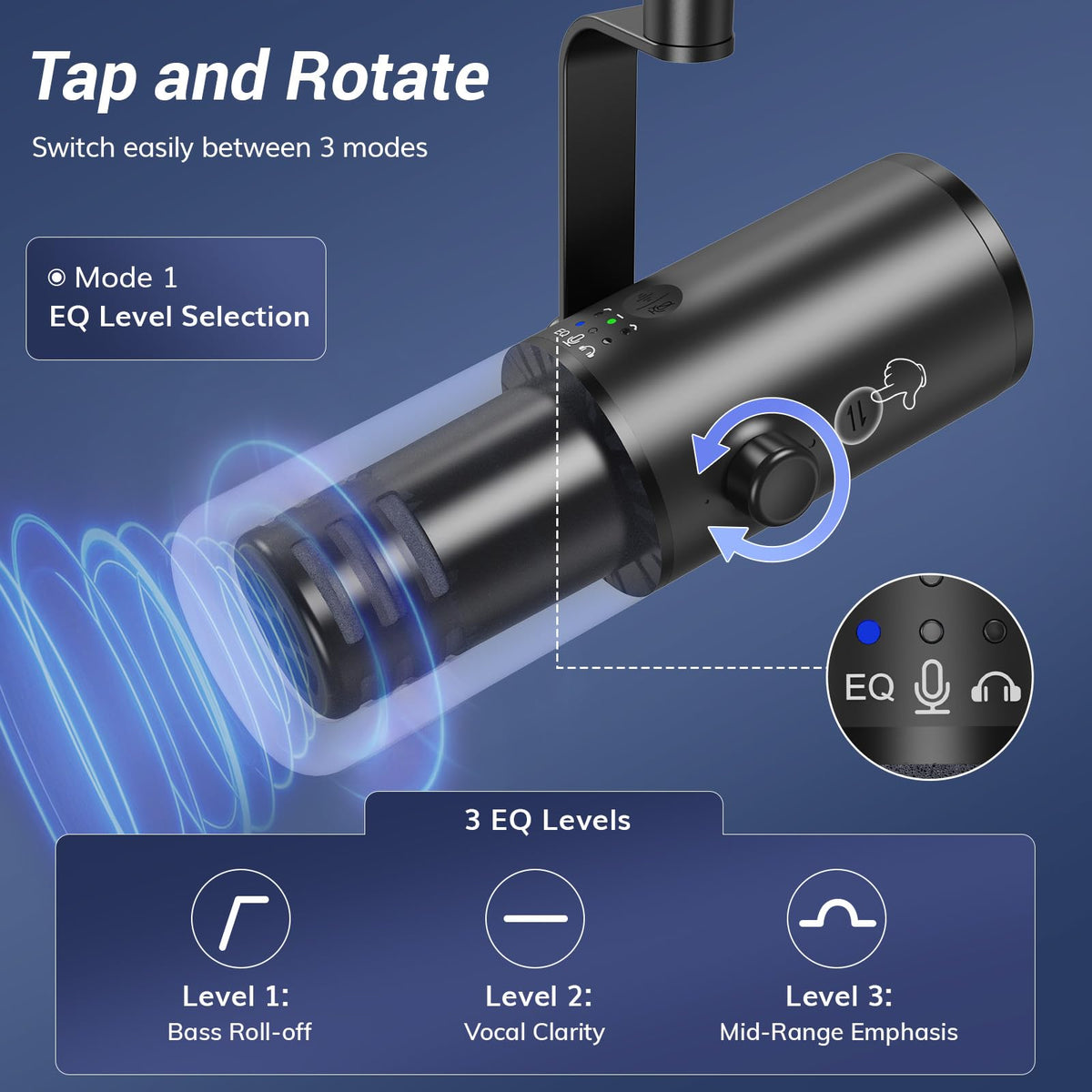 Dynamic Podcast Microphone V751