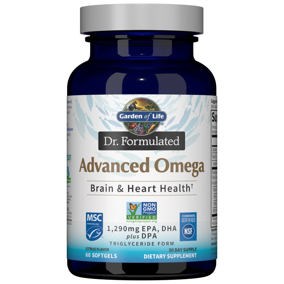 Omega 3 Fish Oil, 60 Softgels U549