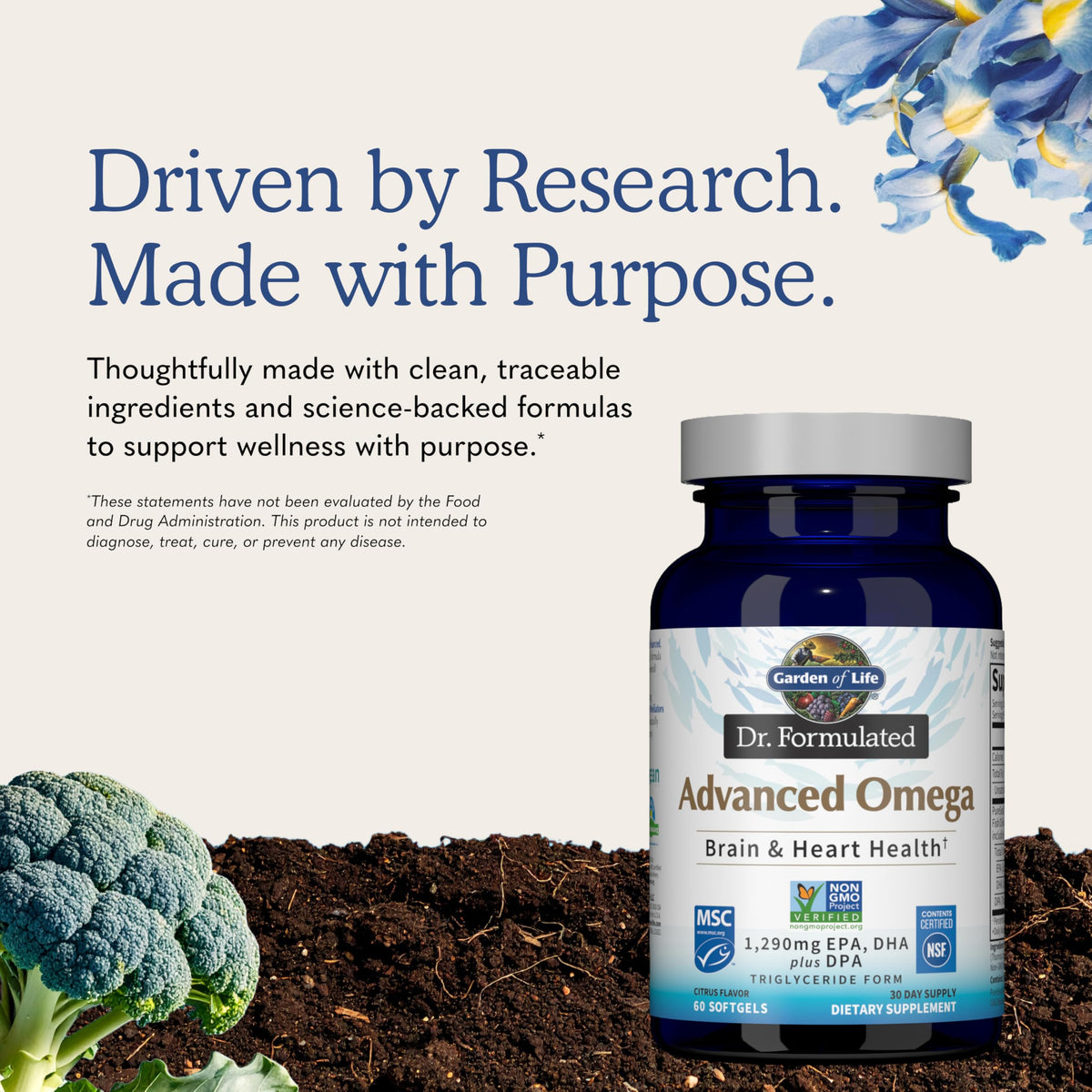 Omega 3 Fish Oil, 60 Softgels U549