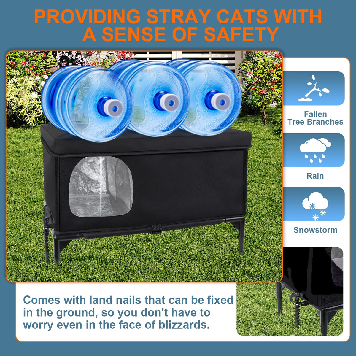 Outdoor Cat House O42914