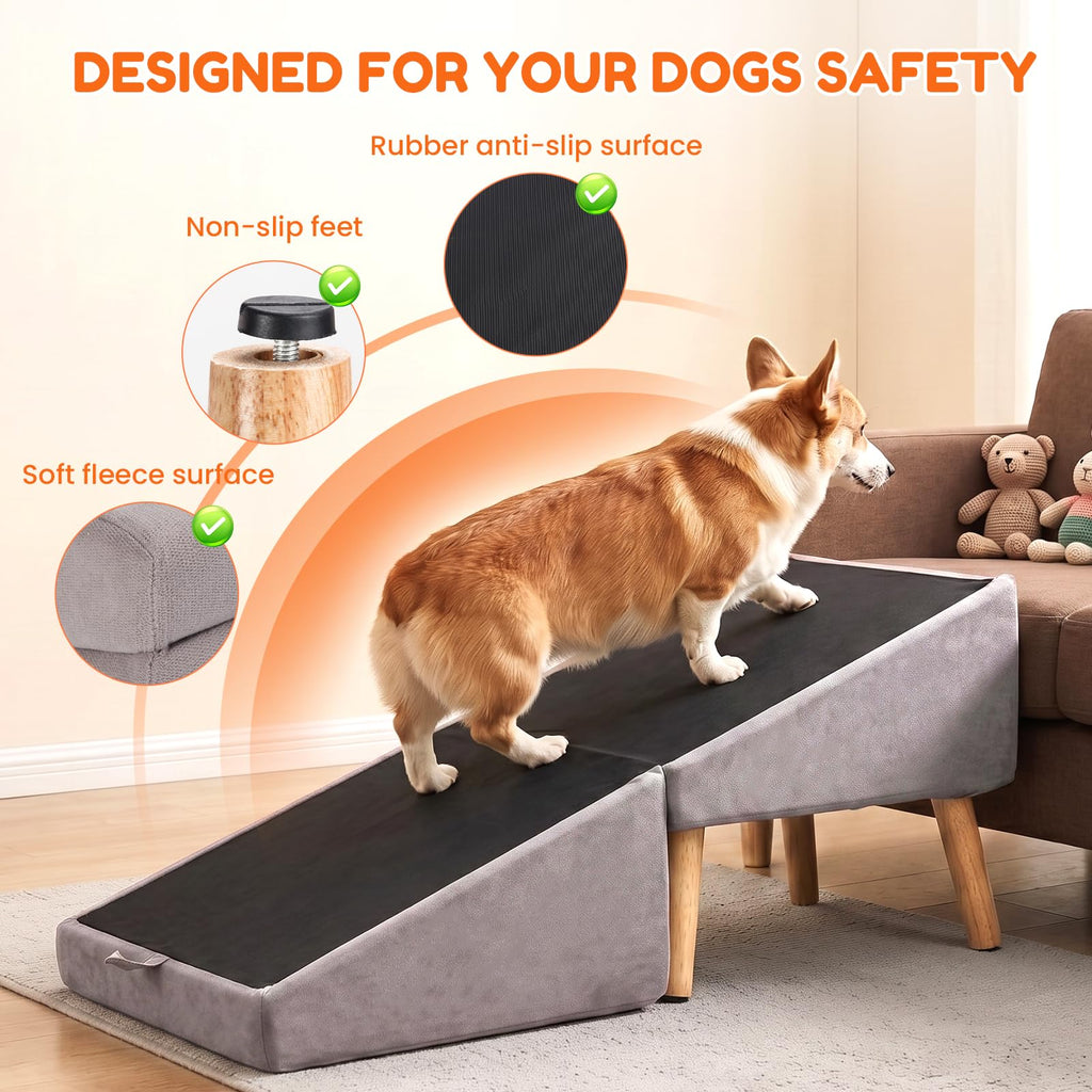 Foldable Dog Ramp Gray C372