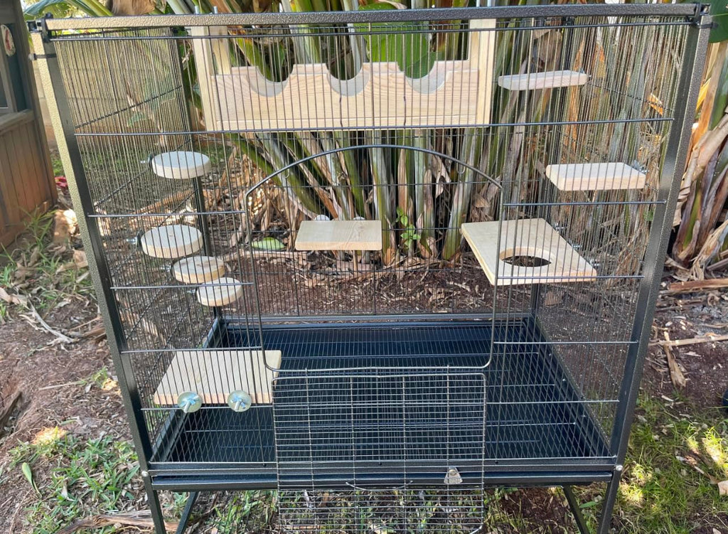 10 Piece Pine Pet Steps and Ledges O665