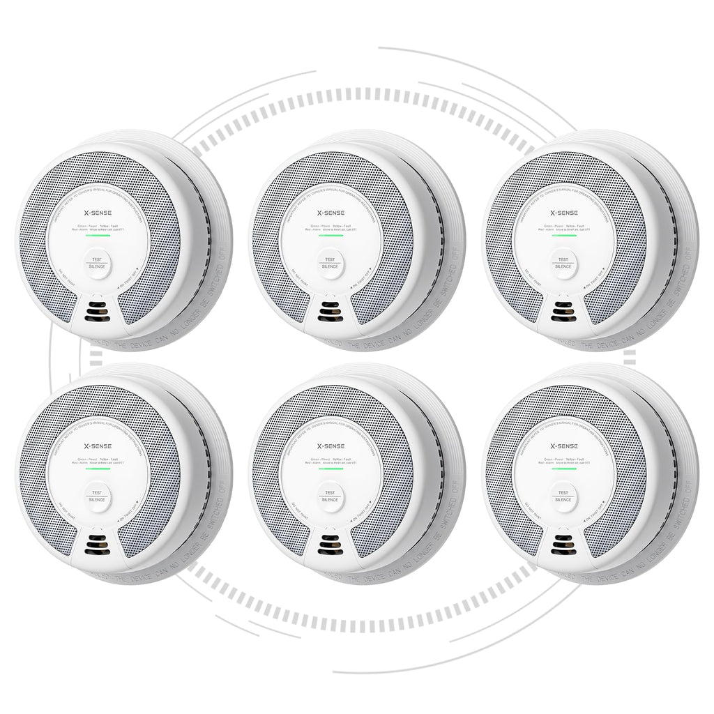 Interconnected Smoke and CO Detector Y1448