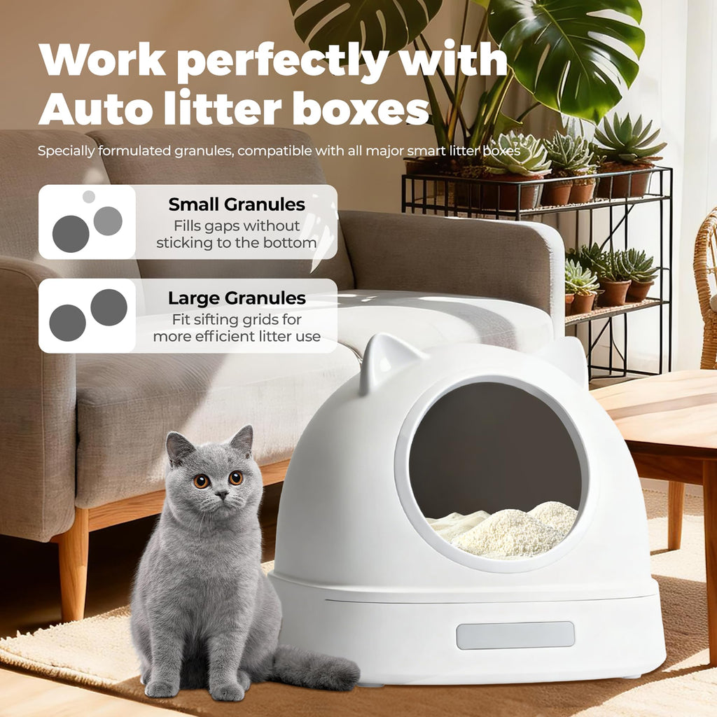 Tapioca Cat Litter Rapid Clumping 5.5lb × 3 Bags Z3027