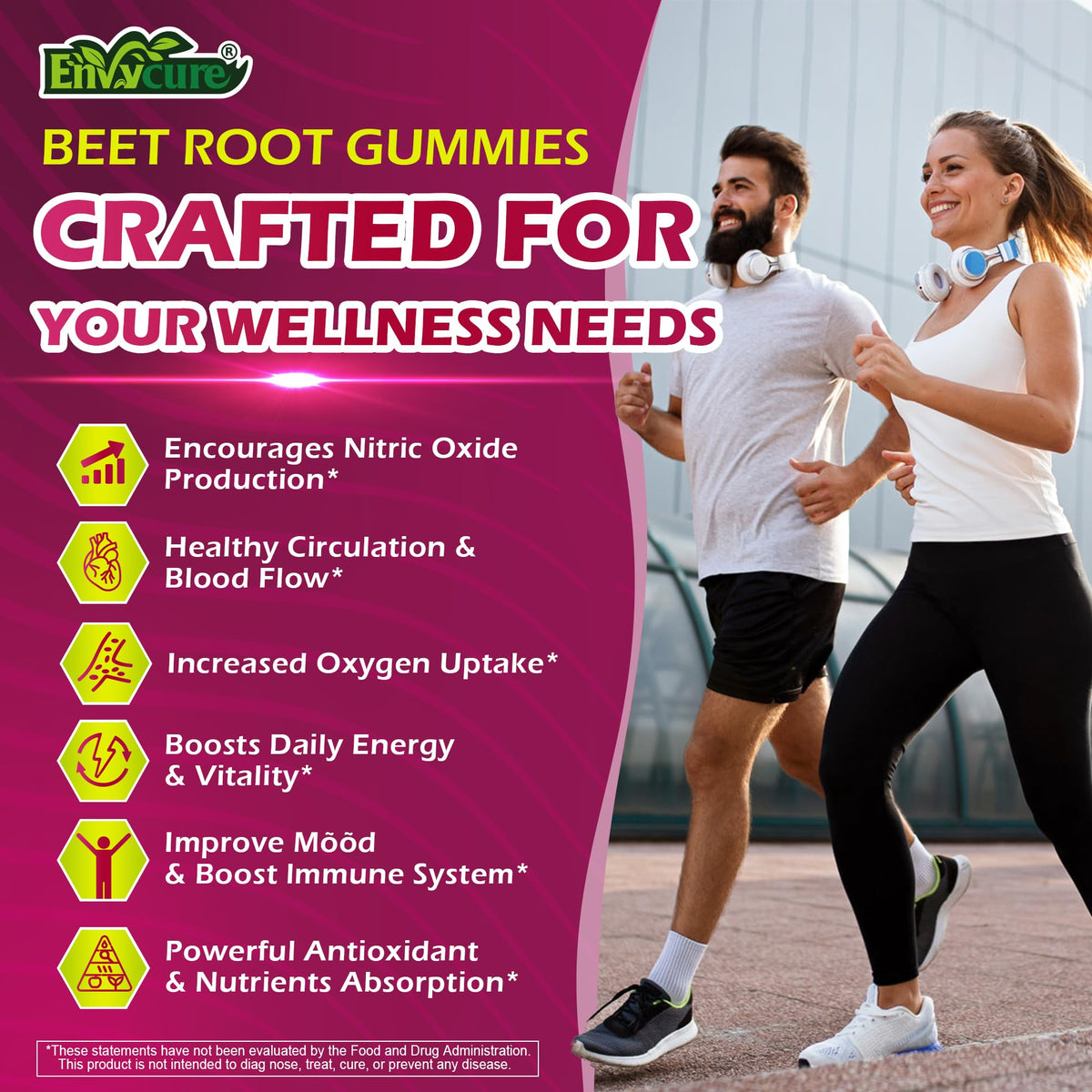 Beet Root Gummies with L-Citrulline & L-Arginine, Sugar Free G63326