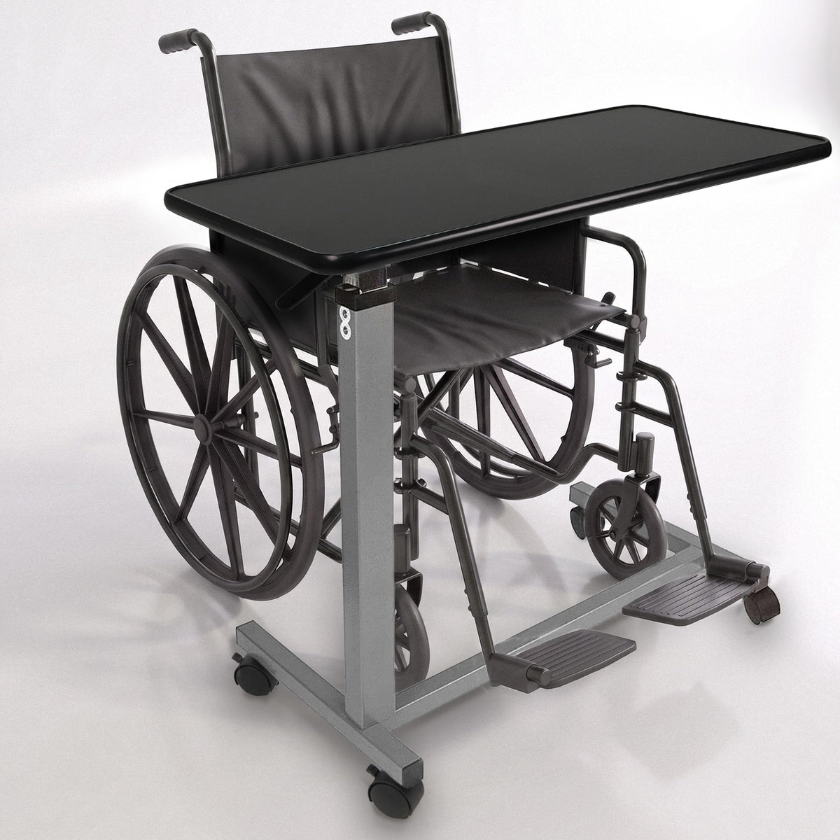 Adjustable Overbed Table with Wheels U29499