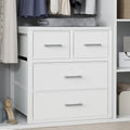 White 4 Drawer Dresser D512223