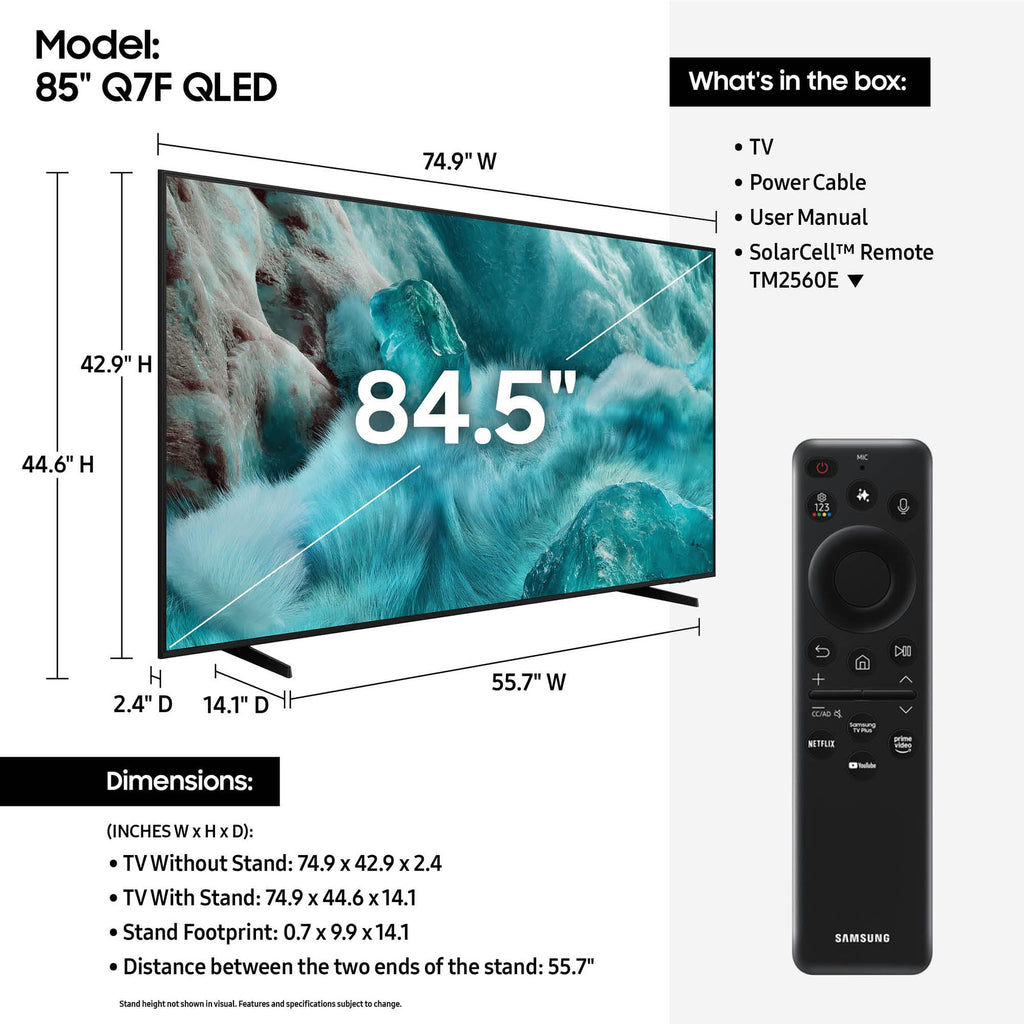 85 inch QLED 4K UHD Smart TV N98991