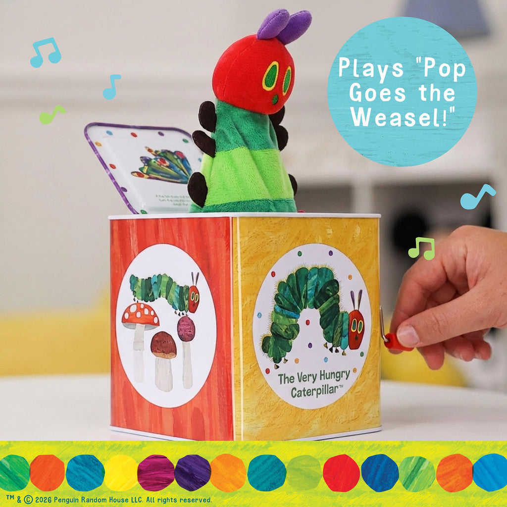 The Very Hungry Caterpillar Jack in the Box Toy K22692