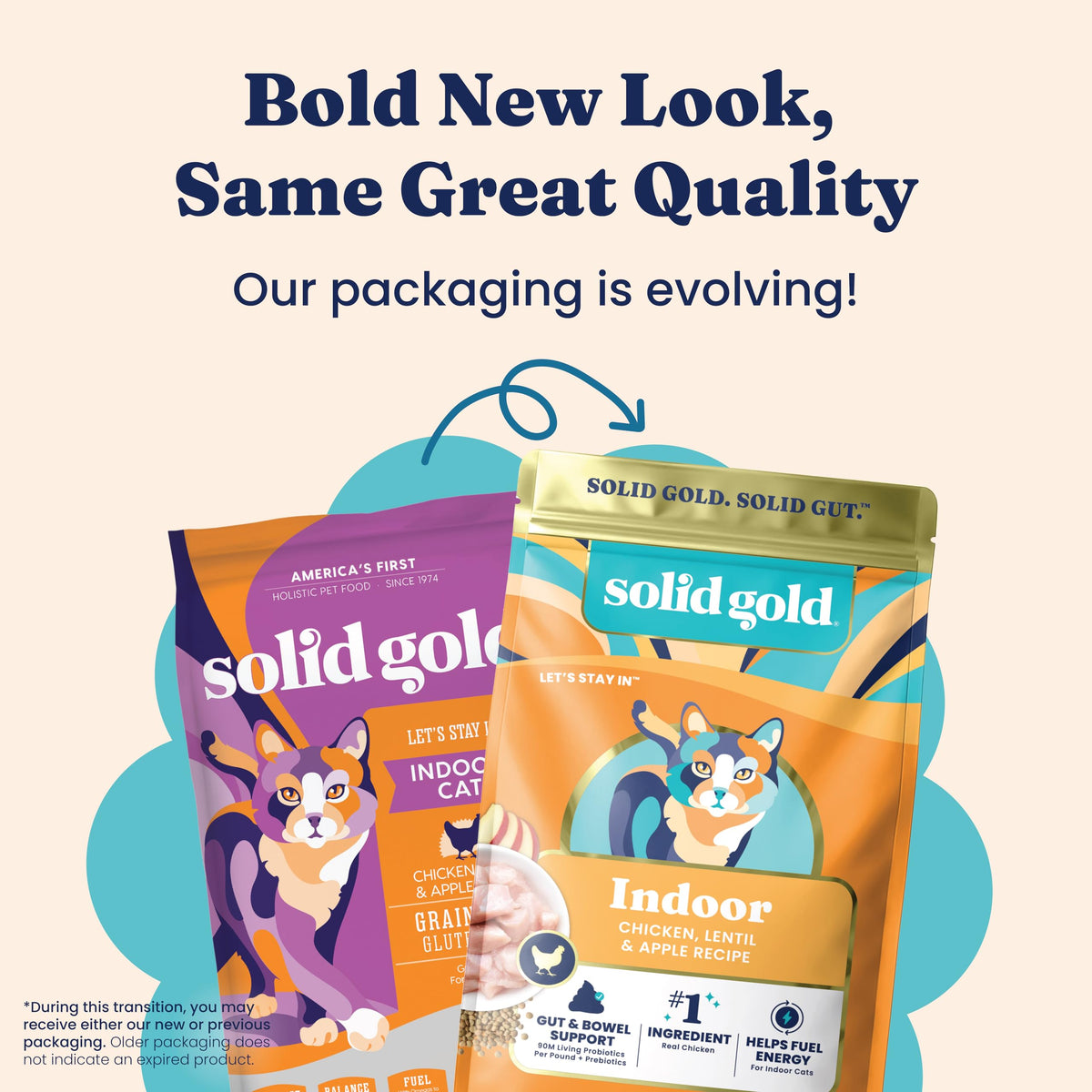 Solid Gold Indoor Chicken Dry Cat Food High Fiber, Adult & Senior Cats 12LB Z49820