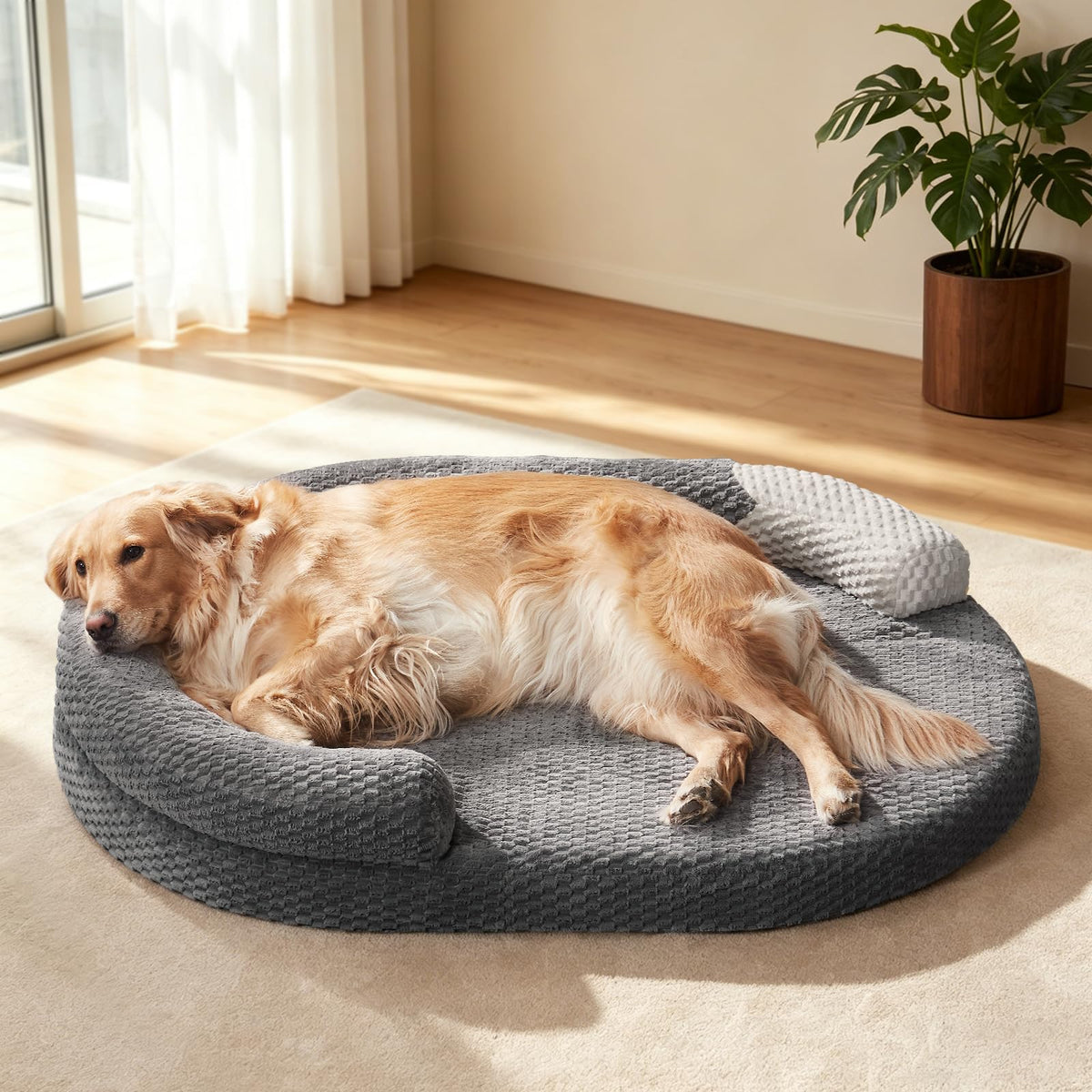 XL Washable Waterproof Orthopedic Dog Bed with Removable Cover D44338