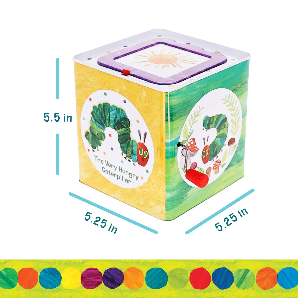 The Very Hungry Caterpillar Jack in the Box Toy K22692