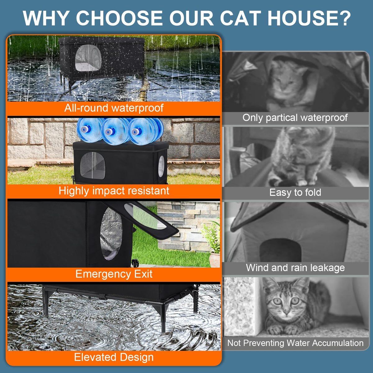 Outdoor Cat House O42914
