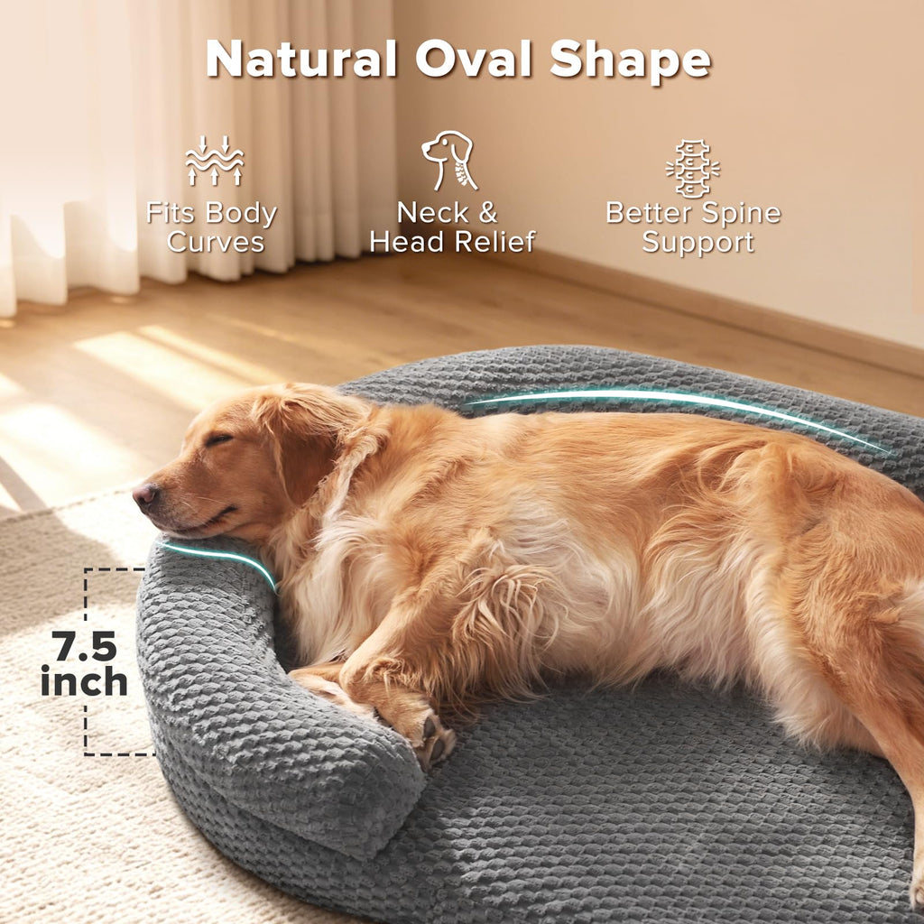 XL Washable Waterproof Orthopedic Dog Bed with Removable Cover D44338