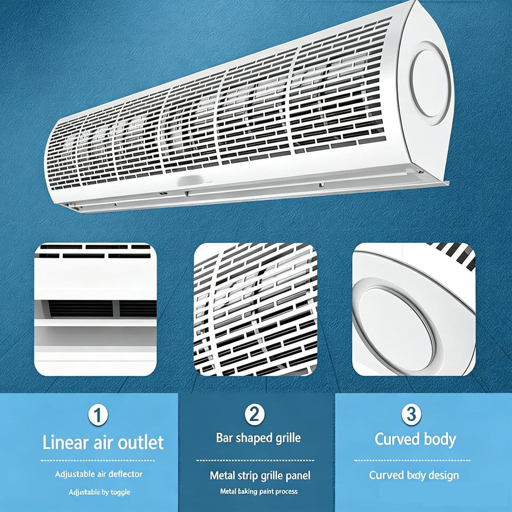 Commercial Air Curtain Blower with Remote Control S797