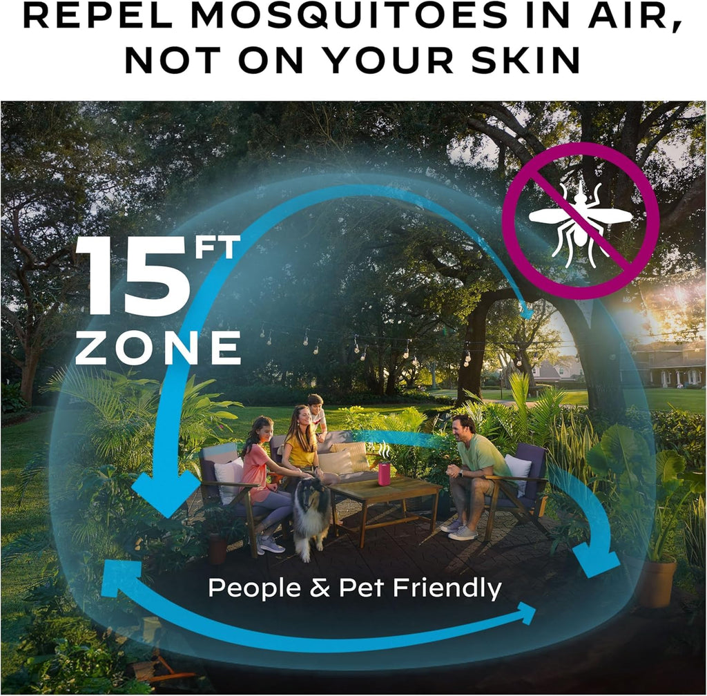 Mosquito Repeller Patio Shield 12-Hour Refill 15 Foot Zone A992973