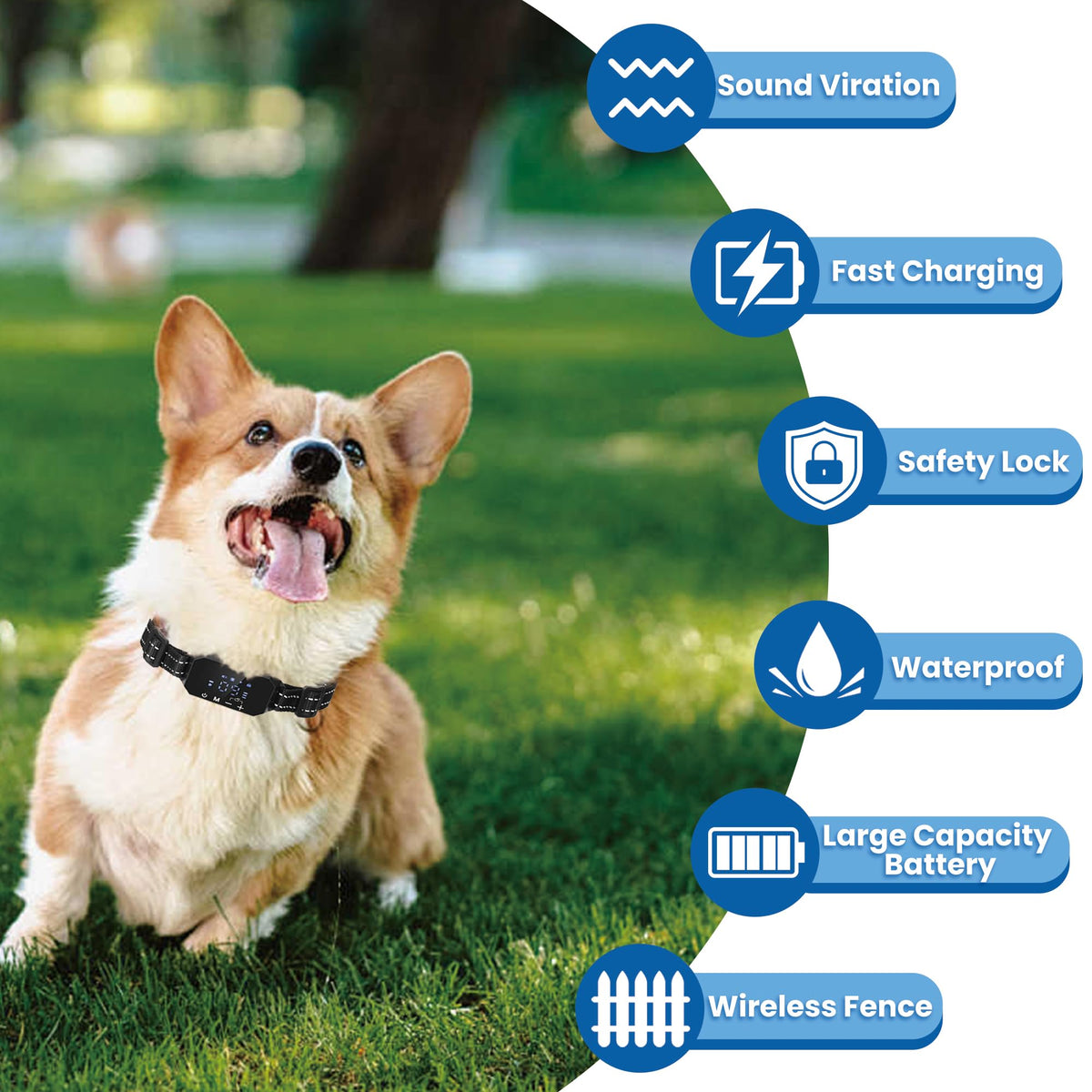 Wireless GPS Dog Collar System Rechargeable 98-3280 FT L63385