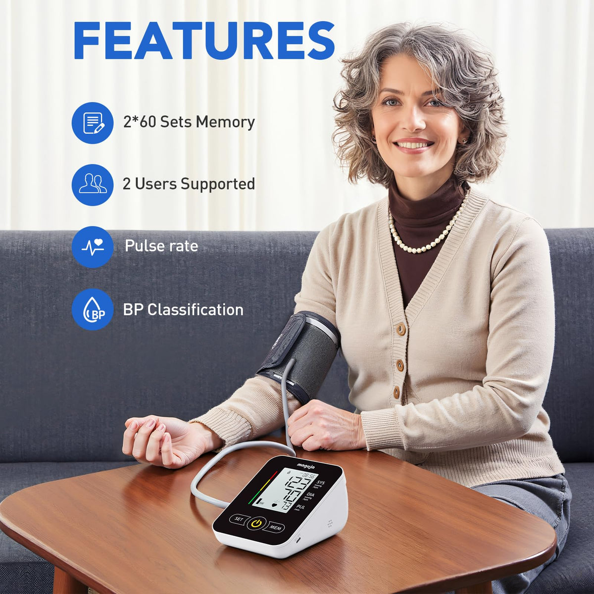 Upper Arm Blood Pressure Monitor M689