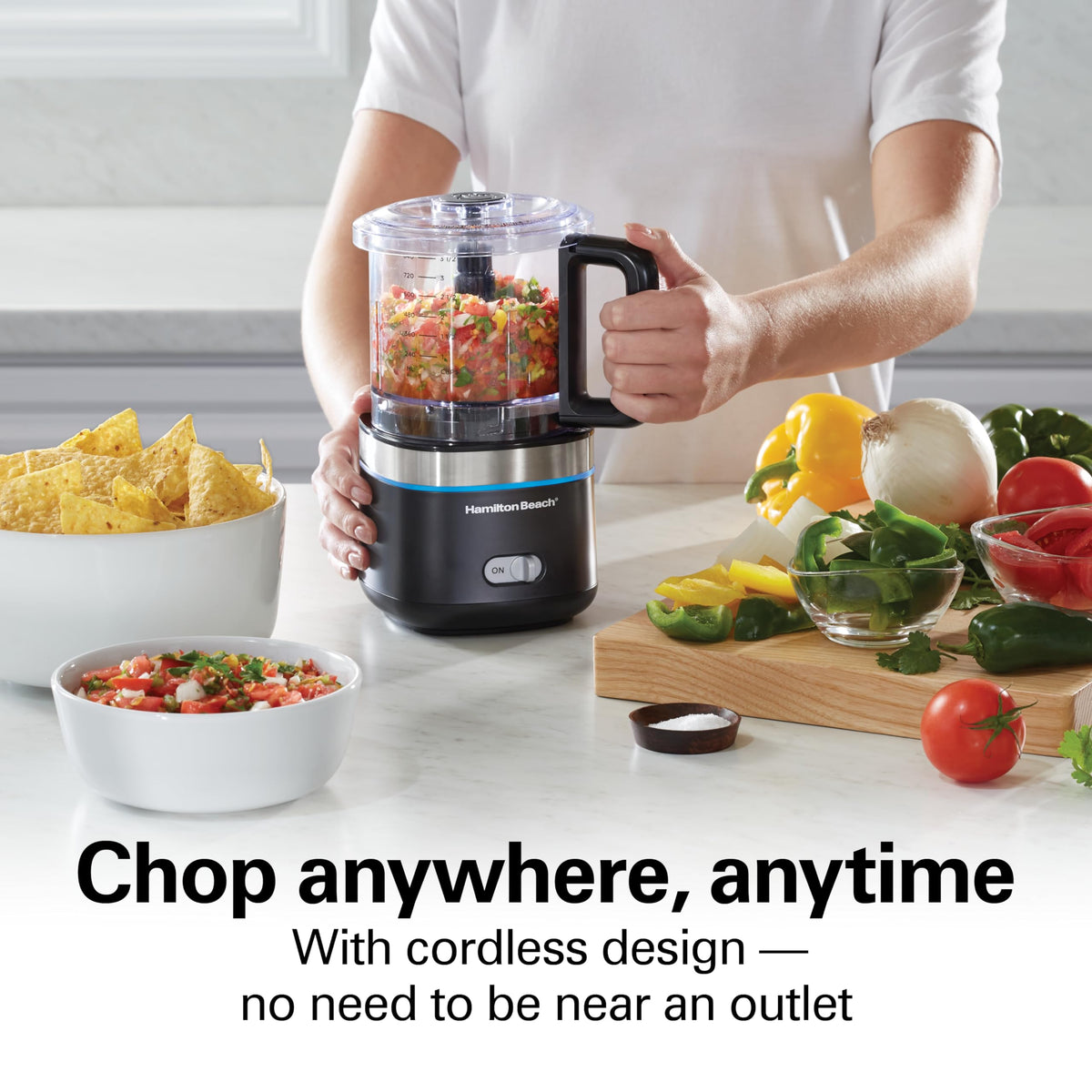 Cordless Mini Food Processor & Vegetable Chopper L106
