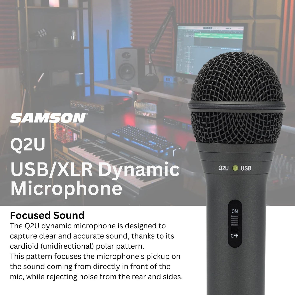 Handheld Dynamic XLR/USB Microphone K498