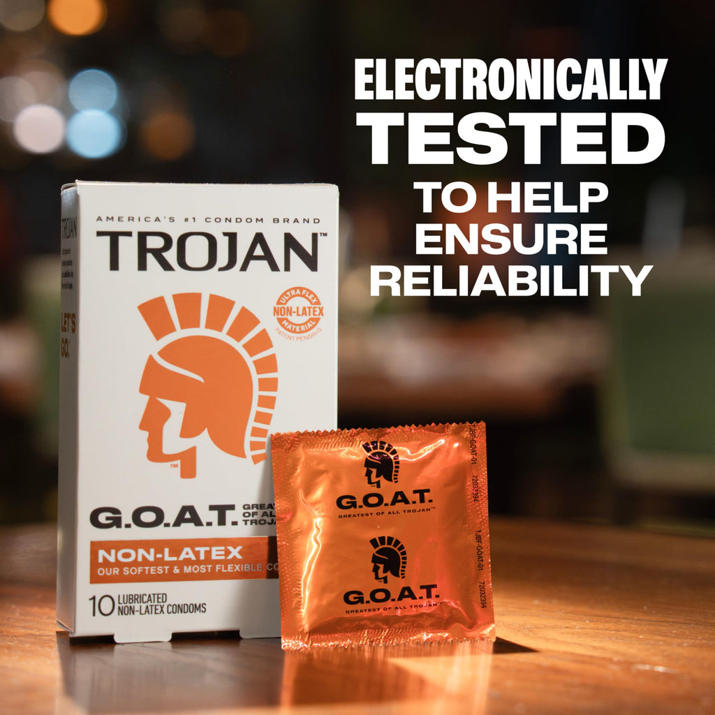 Latex-Free Lubricated Condoms, 10 Count C2303