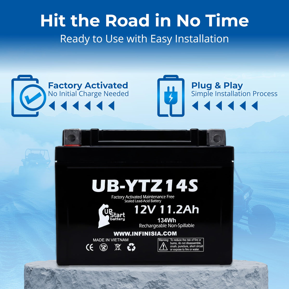 12V 11.2Ah Battery Q4365