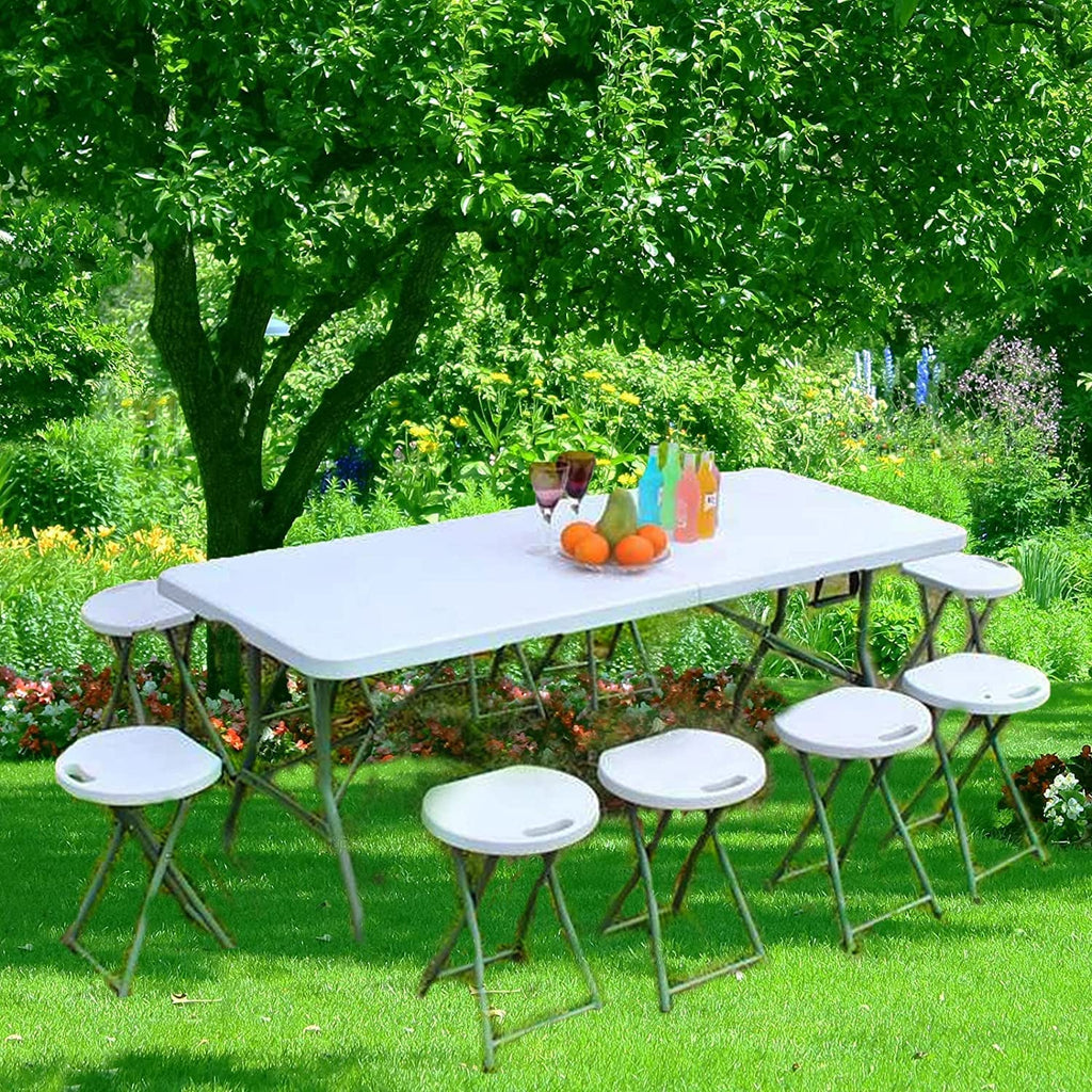 White Folding Table V927